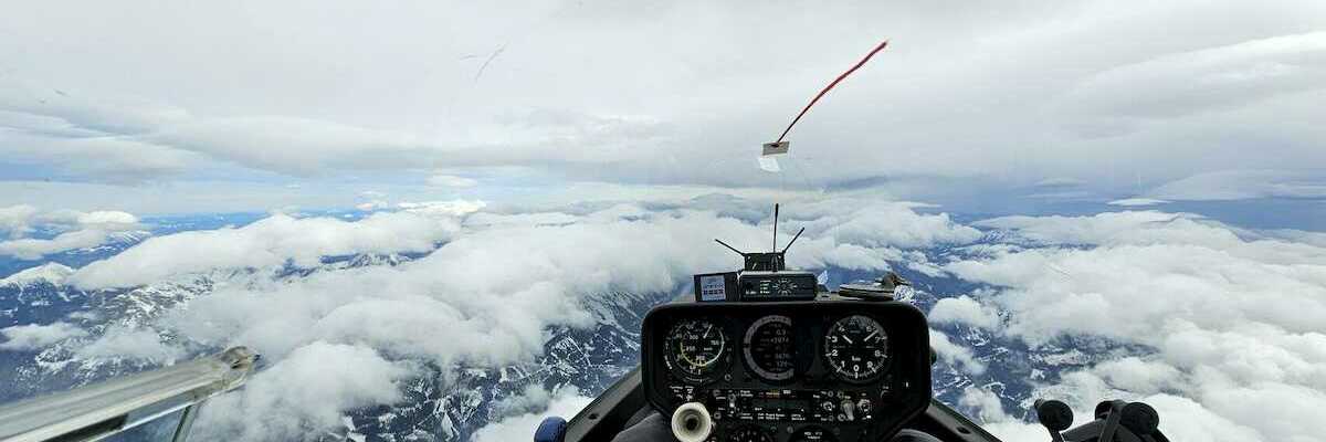 Flugwegposition um 11:10:25: Aufgenommen in der Nähe von Trieben, 8784, Österreich in 3815 Meter
